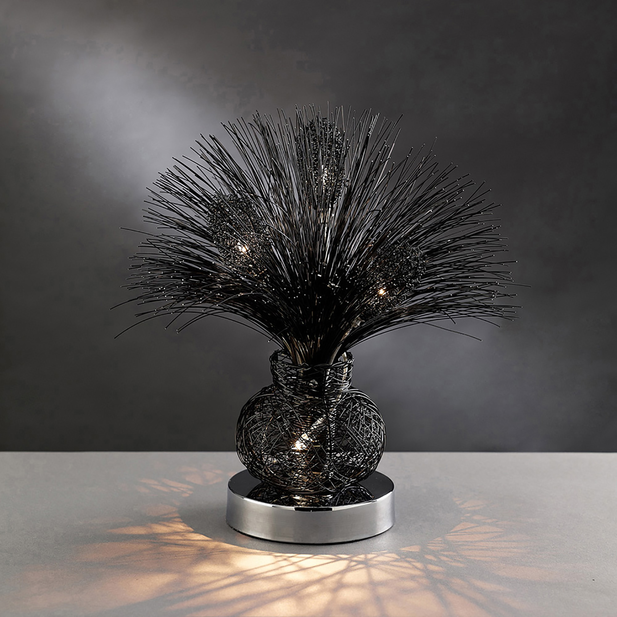 Lenore Aluminium Table Lamps Diyas Home Armed Table Lamps Lenore Aluminium Table Lamps Diyas Home Armed Table Lamps